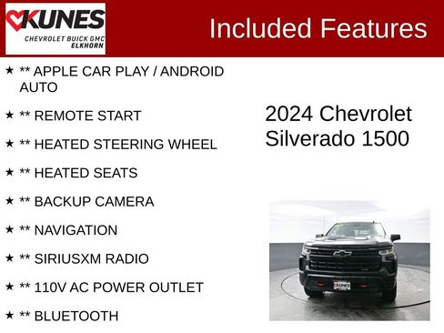 Used 2024 Chevrolet Silverado 1500 LT Trail Boss w/ Convenience Package II AWD/4WD image 2