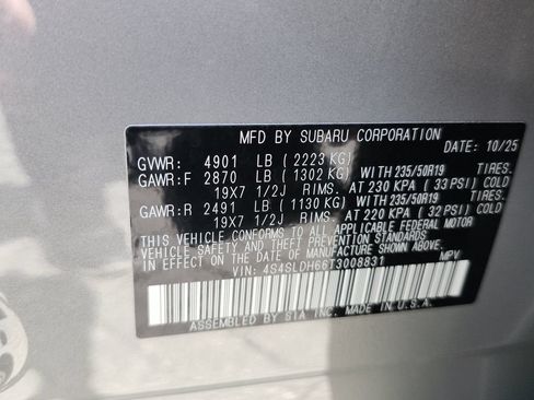 Certified 2026 Subaru Forester Sport AWD/4WD image 39