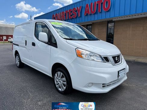 Used 2021 Nissan NV200 SV w/ Back Door Glass Package FWD image 1