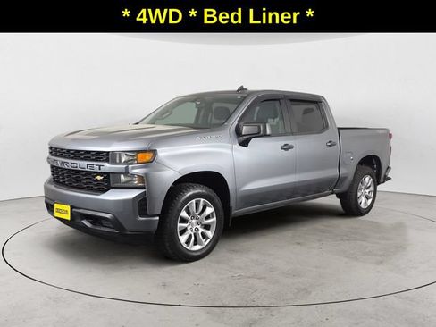 Certified 2020 Chevrolet Silverado 1500 Custom w/ Custom Value Package AWD/4WD image 1