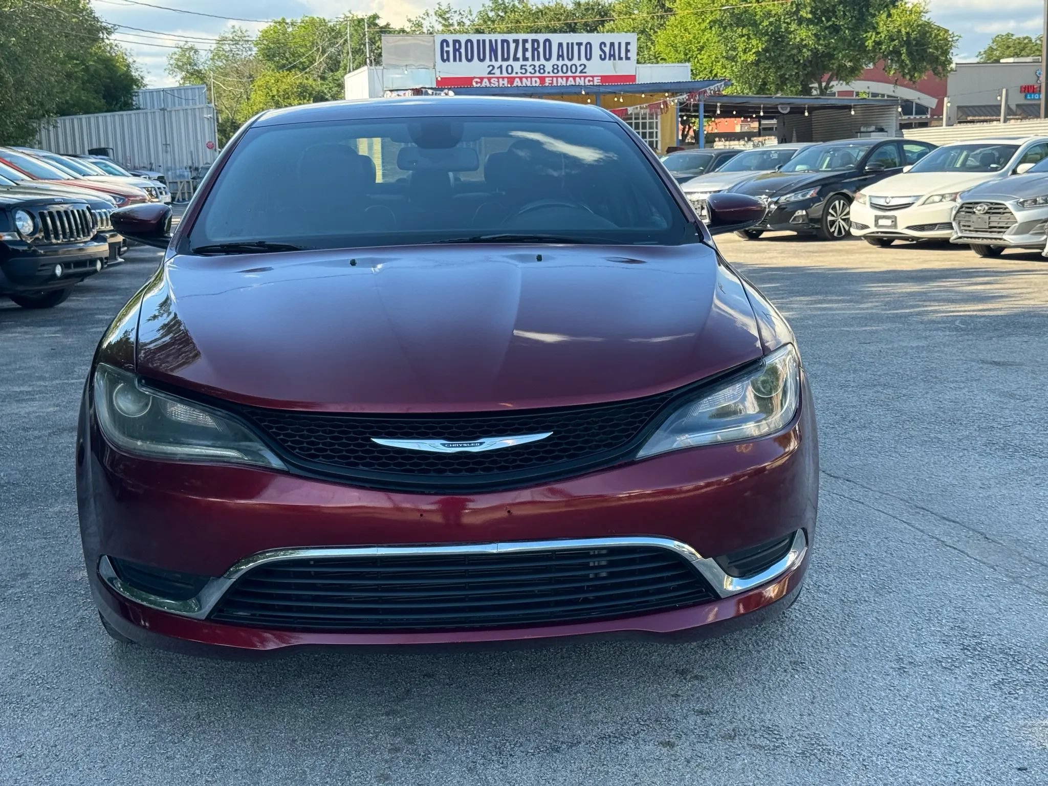 Used 2015 Chrysler 200 S w/ Navigation & Sound Group I FWD image 3