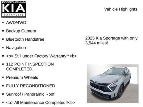 Used 2025 Kia Sportage X-Pro AWD/4WD image 7