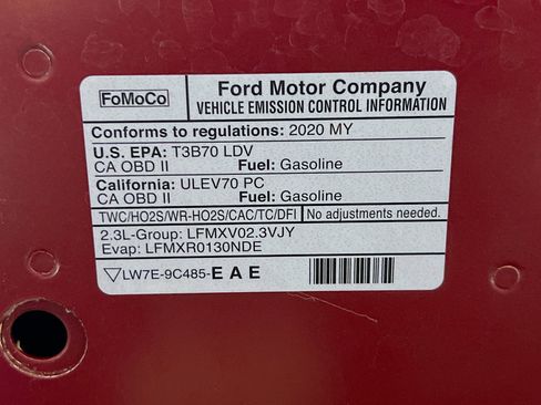 Used 2020 Ford Mustang Premium w/ Enhanced Security Package RWD image 21