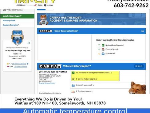 Used 2015 Volvo XC60 T5 image 12