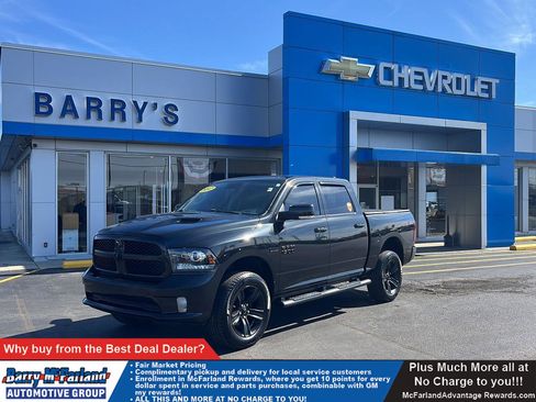 Used 2017 RAM 1500 Sport w/ Black Ram 1500 Sport Group image 1