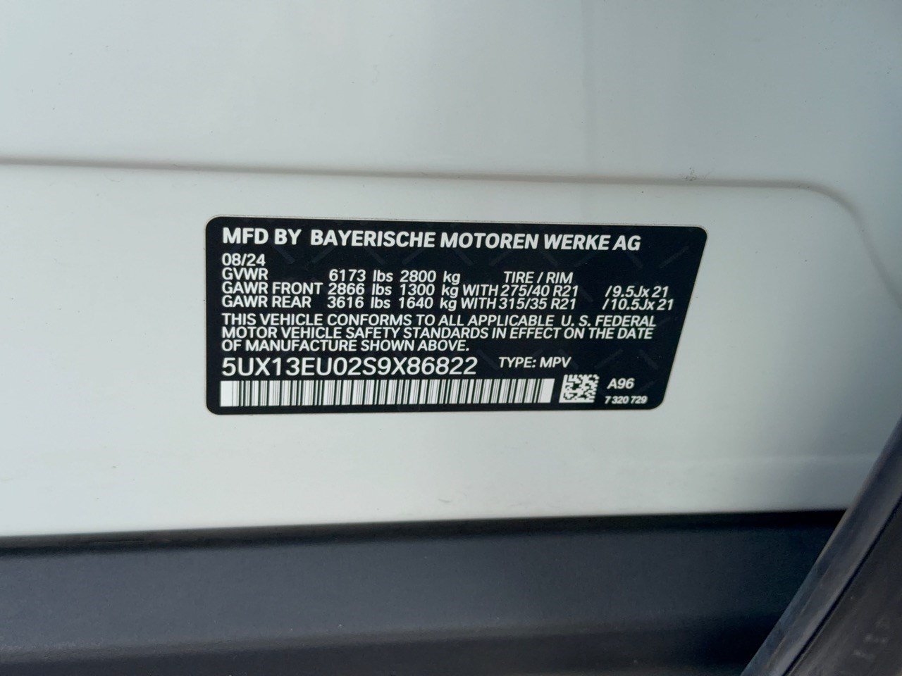 Certified 2025 BMW X5 sDrive40i w/ Premium Package RWD image 31