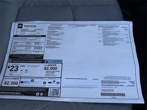 New 2025 Toyota Tacoma SR5 image 38