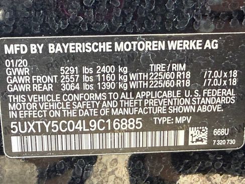Used 2020 BMW X3 xDrive30i w/ Driving Assistance Package AWD/4WD image 41