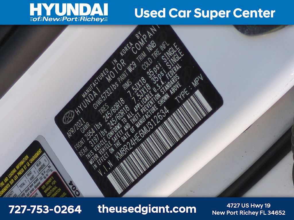 Used 2021 Hyundai Palisade SEL FWD image 34