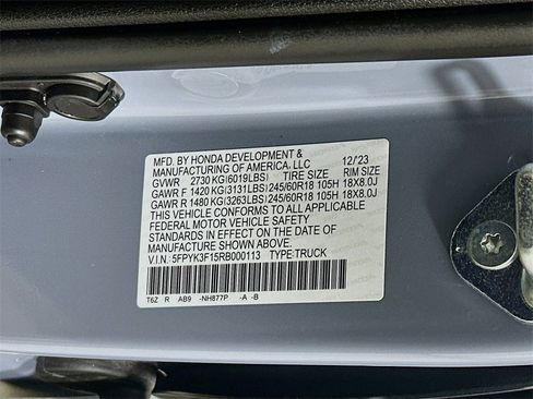 Used 2024 Honda Ridgeline Sport image 27