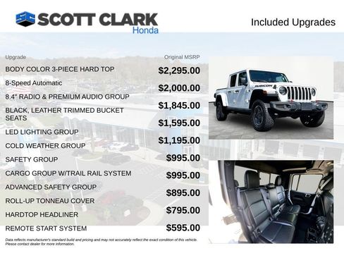 Used 2020 Jeep Gladiator Rubicon AWD/4WD image 8