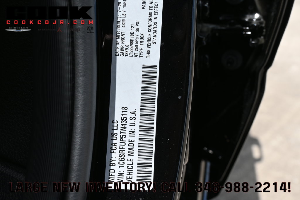 New 2026 RAM 1500 RHO AWD/4WD image 32
