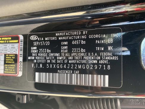 Used 2021 Kia K5 GT-Line image 24