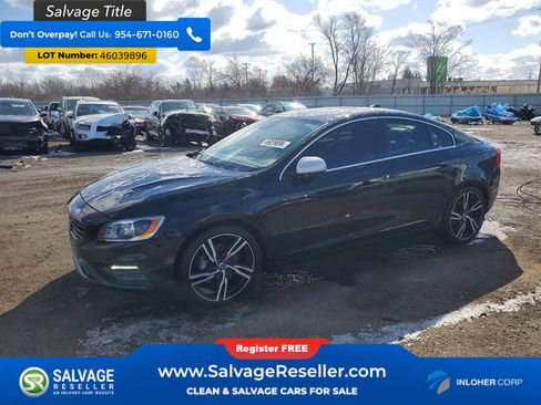 Used 2017 Volvo S60 T6 R-Design Platinum w/ Climate Package image 1