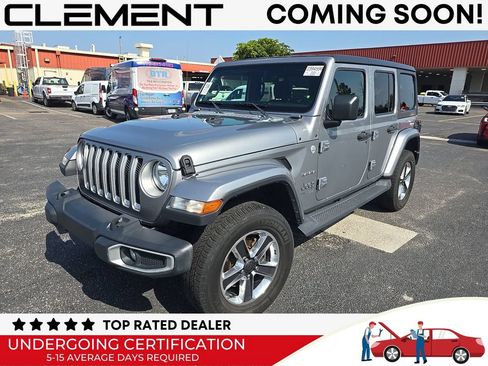 Used 2020 Jeep Wrangler Unlimited Sahara AWD/4WD image 1