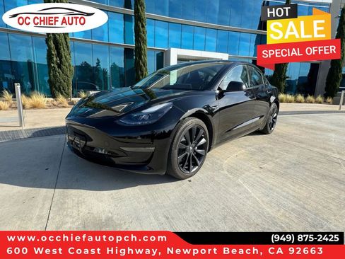 Used 2022 Tesla Model 3 Long Range AWD/4WD image 1