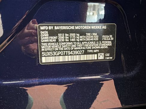 Used 2026 BMW X3 xDrive30i w/ Convenience Package AWD/4WD image 21