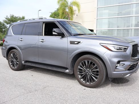 Certified 2021 INFINITI QX80 Premium Select w/ Cargo Package RWD image 11
