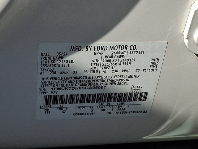 Used 2025 Ford Explorer Active w/ Active Comfort Package RWD image 27