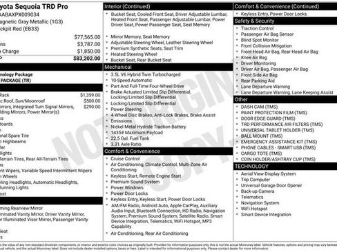 Used 2023 Toyota Sequoia TRD Pro AWD/4WD image 38