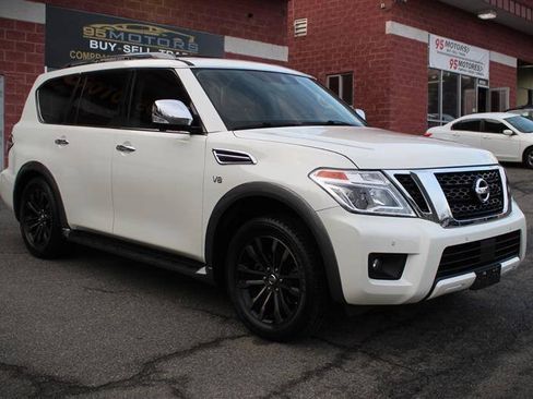 Used 2018 Nissan Armada Platinum w/ Interior Lighting Package AWD/4WD image 7