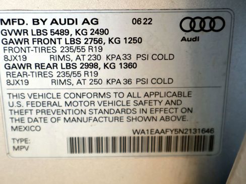 Used 2022 Audi Q5 2.0T Premium Plus w/ Premium Plus Package image 40