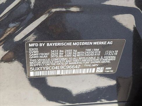 Used 2020 BMW X3 M40i w/ Driving Assistance Package AWD/4WD image 14