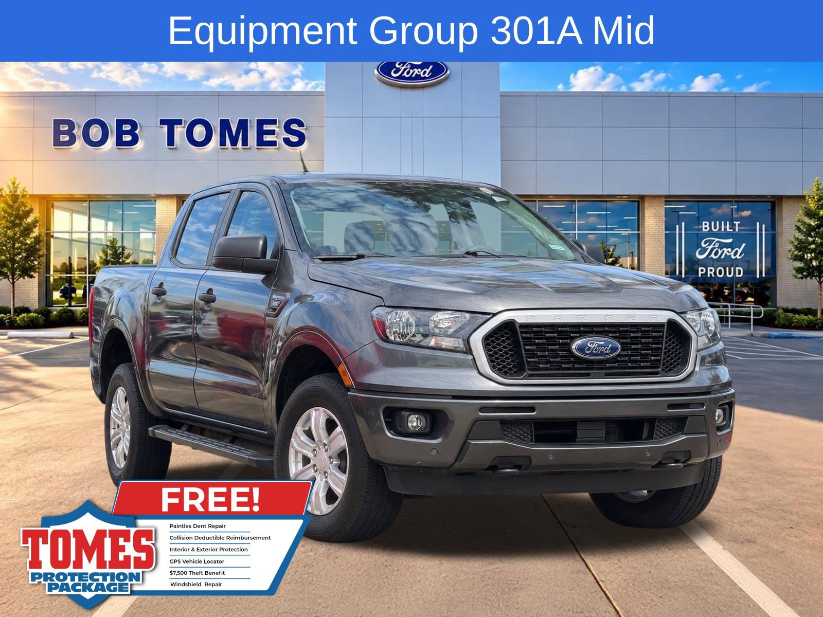 Used 2019 Ford Ranger XLT w/ Equipment Group 301A Mid RWD image 1