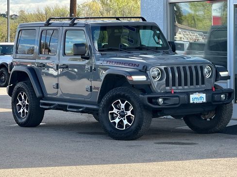 Used 2020 Jeep Wrangler Unlimited Rubicon w/ Steel Bumper Group AWD/4WD image 2