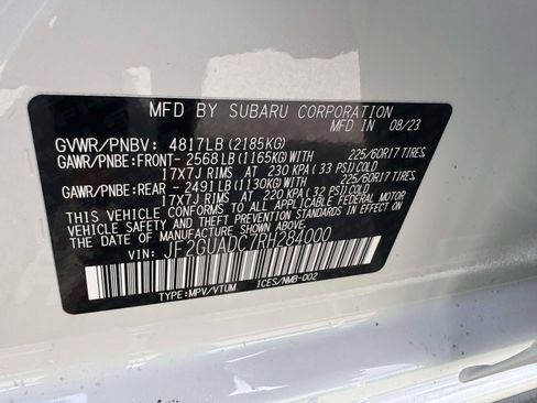 Certified 2024 Subaru Crosstrek 2.0i Premium AWD/4WD image 12