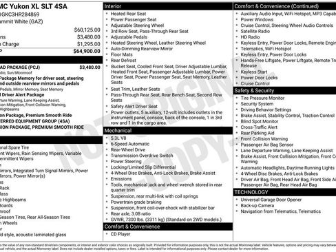 Used 2017 GMC Yukon XL SLT w/ Open Road Package RWD image 32