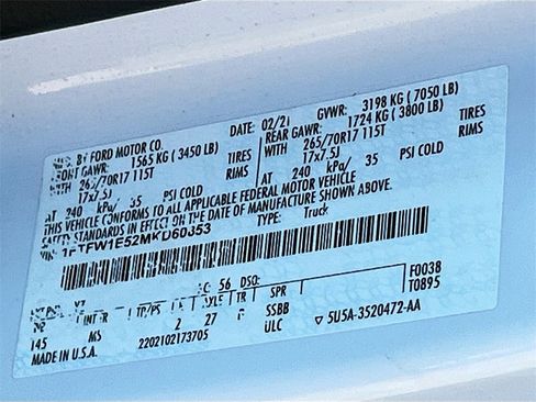 Used 2021 Ford F150 XLT w/ Equipment Group 301A Mid image 30