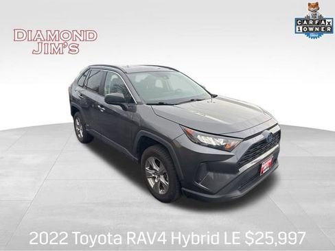 Used 2022 Toyota RAV4 LE AWD/4WD image 1