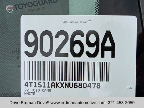 Used 2022 Toyota Camry SE w/ Audio Upgrade Package image 31