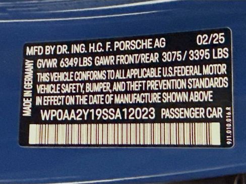 New 2025 Porsche Taycan image 25