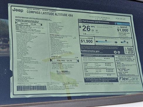 New 2026 Jeep Compass Latitude AWD/4WD image 18