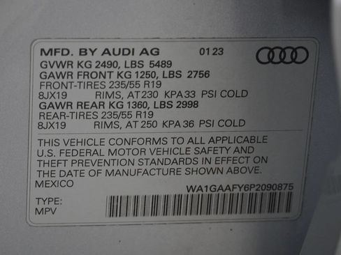 Used 2023 Audi Q5 2.0T Premium w/ Convenience Package AWD/4WD image 44
