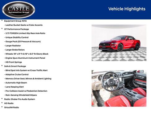 Used 2018 Ford Mustang GT Premium w/ GT Performance Package image 4