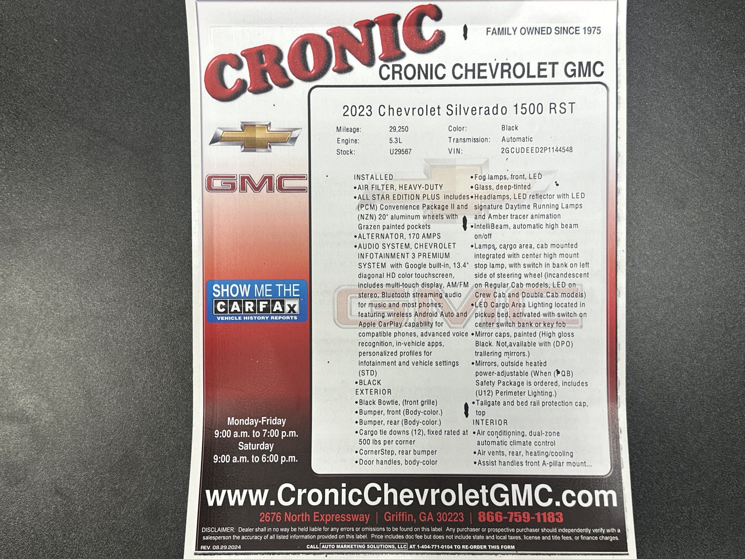 Used 2023 Chevrolet Silverado 1500 RST w/ All Star Edition Plus AWD/4WD image 35