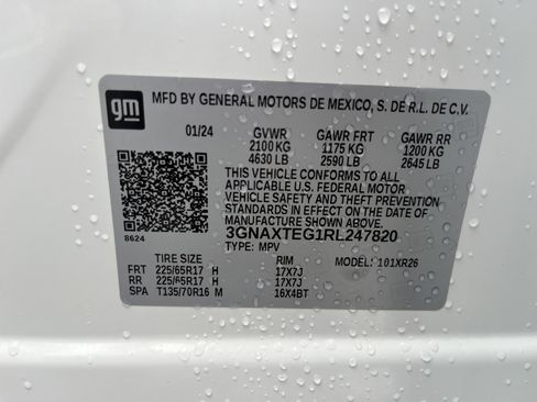 Used 2024 Chevrolet Equinox LT w/ Driver Convenience Package AWD/4WD image 10
