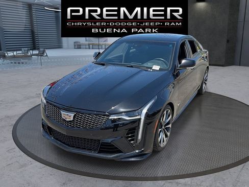 Used 2023 Cadillac CT4 V Blackwing w/ Driver Assist Package RWD image 1
