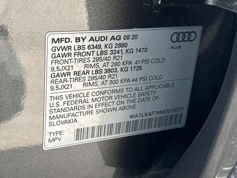 Used 2021 Audi Q7 3.0T Premium Plus w/ Premium Plus Package AWD/4WD image 39
