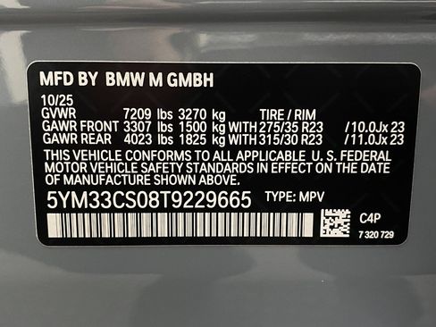 New 2026 BMW XM Label Red AWD/4WD image 36