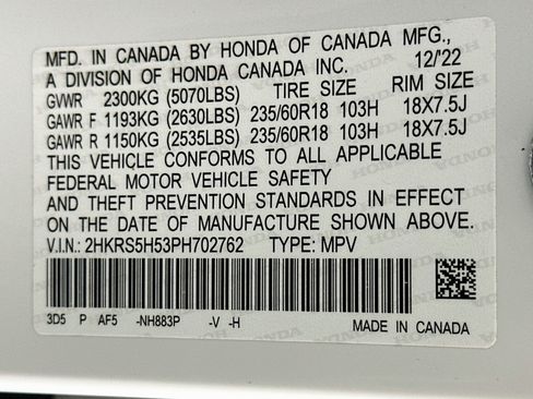 Used 2023 Honda CR-V Sport image 12