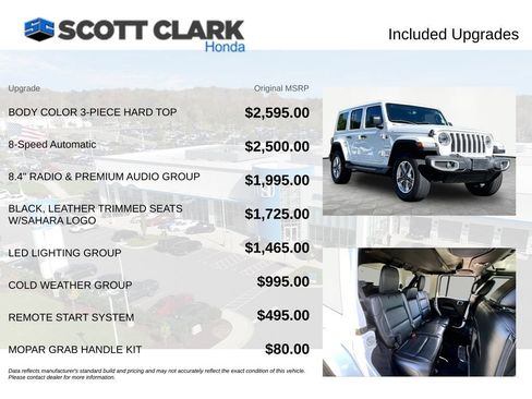 Used 2021 Jeep Wrangler Unlimited Sahara AWD/4WD image 8