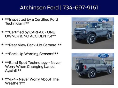 Used 2024 Ford Bronco Black Diamond w/ Sasquatch Package image 4