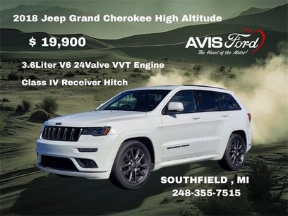 Used 2018 Jeep Grand Cherokee High Altitude