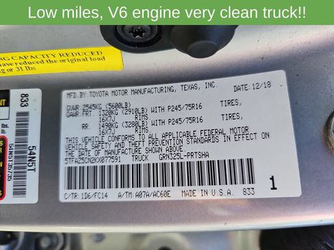 Used 2019 Toyota Tacoma SR5 RWD image 36