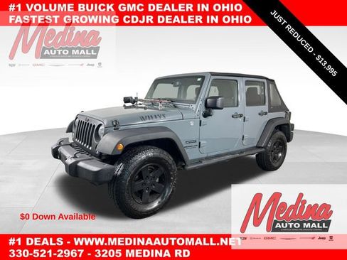 Used 2014 Jeep Wrangler Unlimited Sport w/ Quick Order Package 24S image 1