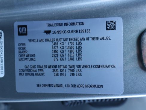 Used 2024 Chevrolet Suburban High Country w/ Advanced Technology Package image 48